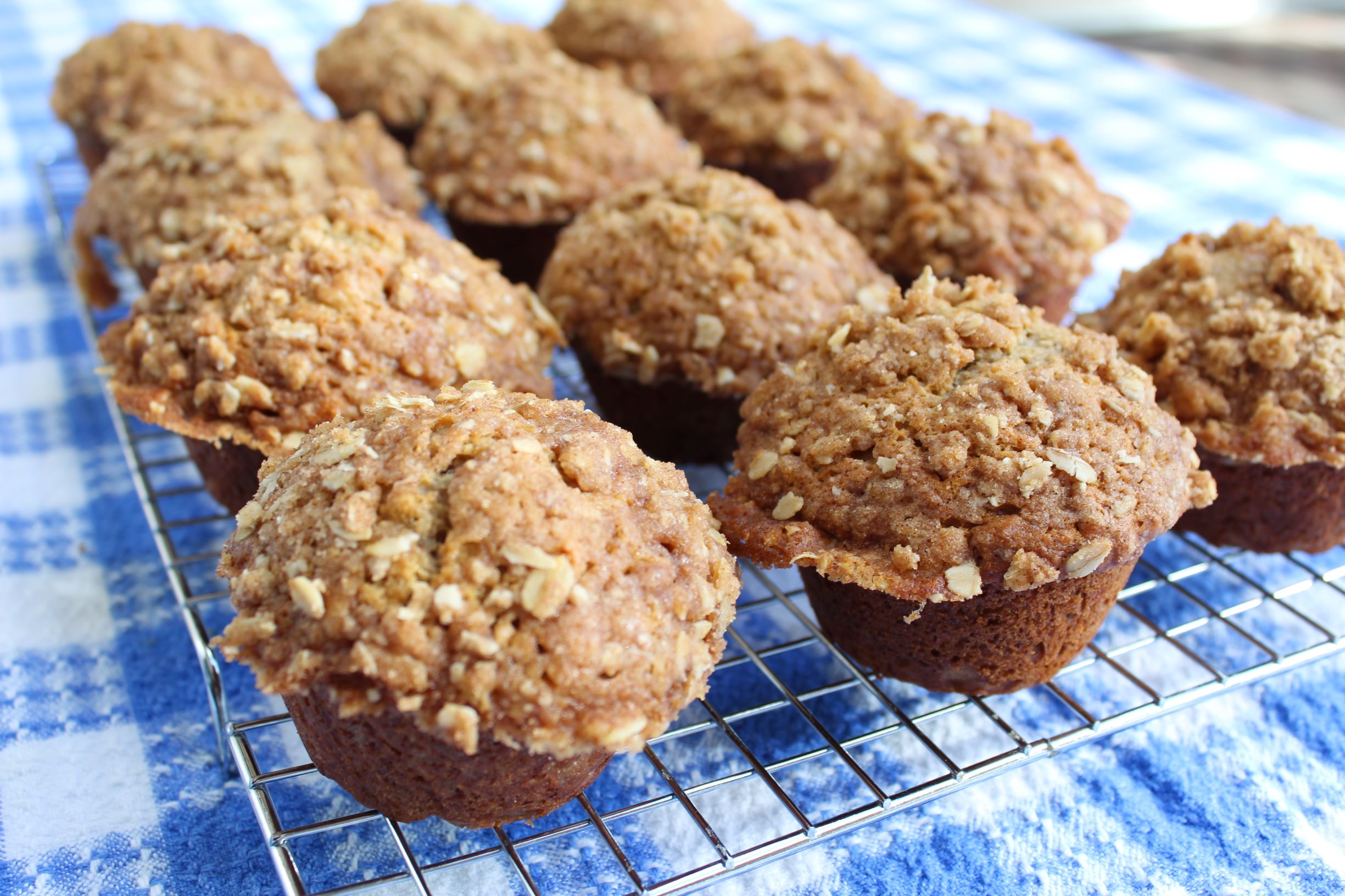 “Redemption” Banana Crumb Muffins